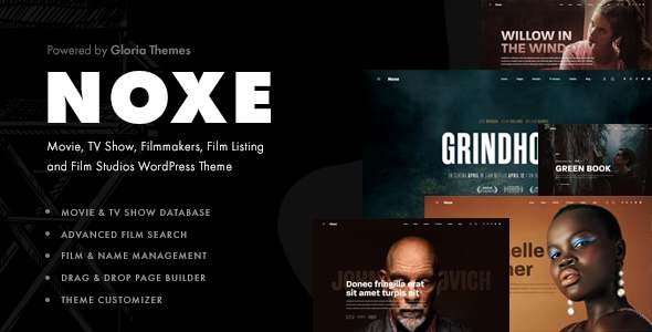 Noxe - Movie Studios and Filmmakers Theme TFx
