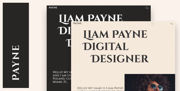 Payne - Creative Portfolio Template TFx