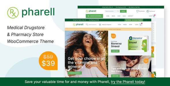 Pharell - Medical amp Pharmacy Store TFx