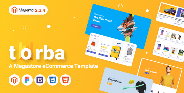 Torba Magento Theme - Wholesale Website Design for Marketplace and Retail TFx