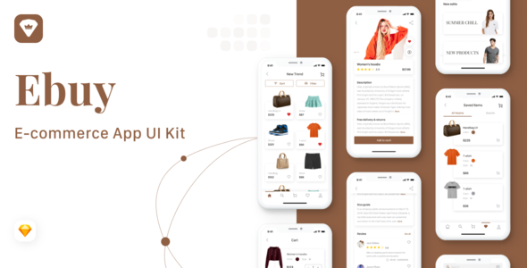 Ebuy - E-commerce Market App UI Kit TFx