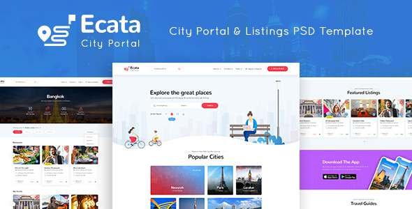 Ecata - City Guide PSD TFx