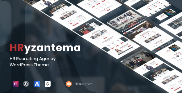 Hryzantema - Human Resources amp Recruiting WordPress TFx