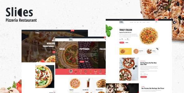 Slices - Pizza Restaurant WordPress Theme TFx