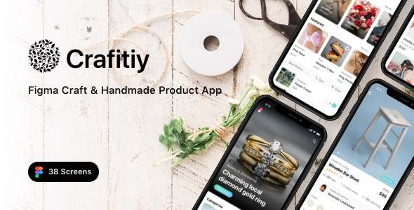 Crafitiy - Figma Craft amp Handmade Product App TFx
