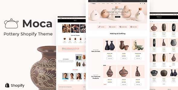 Moca - Pottery Decor Shopify Theme TFx Shopify
