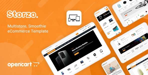 Storzo - Multipurpose E-commerce Opencart 3 Theme TFx