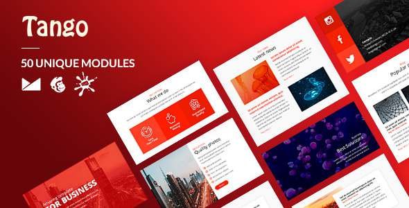 Tango Email-Template  Online Builder TFx