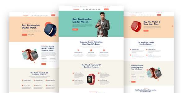Emexso - Product Landing Page TFx SiteTemplates
