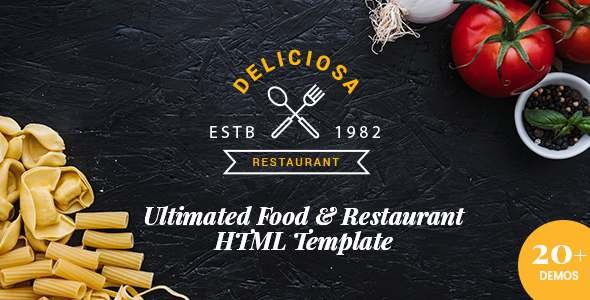Premium Food amp Restaurant HTML Template TFx