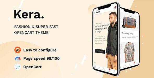 Kera - Premium OpenCart Theme TFx OpenCart