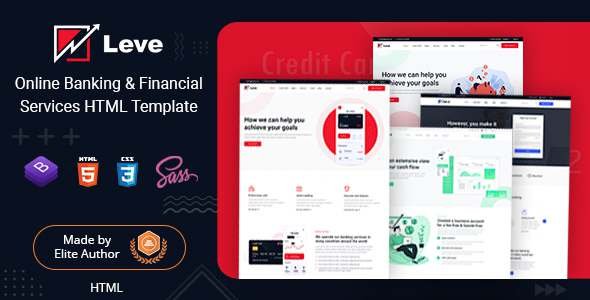 Leve - Banking amp Payment Processing HTML Template TFx