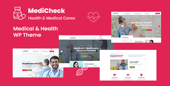 Medicheck  Medical and Health WordPress Theme TFx