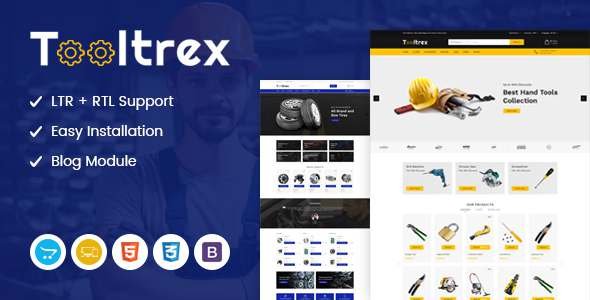 Tooltrex - Responsive OpenCart Theme TFx