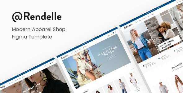 Arendelle  Modern eCommerce Figma Template TFx