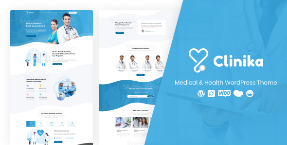 Clinika - Medical Clinic WordPress Theme TFx