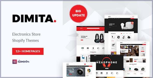 Dimita - Multipurpose Electronics Theme for Shopify TFx