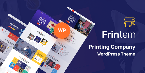 Frintem - Printing Company WordPress Theme TFx
