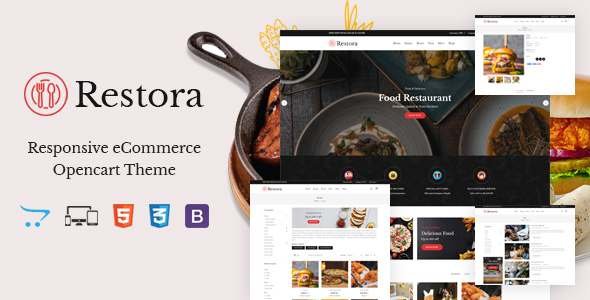 Restora - Responsive OpenCart Theme TFx