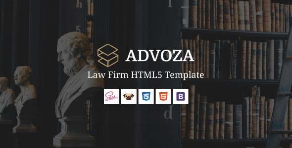 Advoza - Law Firm HTML5 Template TFx SiteTemplates
