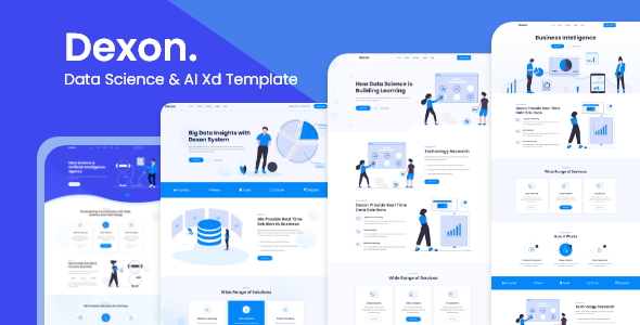Dexon - Data Science amp Analytics Landing Page TFx