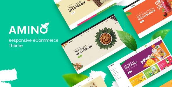 Amino - Organic amp Multipurpose Prestashop Theme TFx