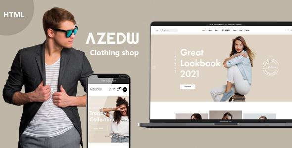 Azewd - Clothing Shop HTML Template TFx