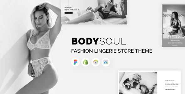 BodySoul - Bootstrap Fashion Lingerie Store Theme TFx