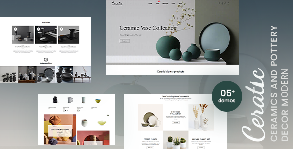 Ceratic - Ceramics amp Pottery Decor Shopify Theme TFx