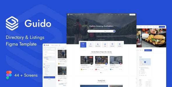 Guido - Directory amp Listing Figma Template TFx