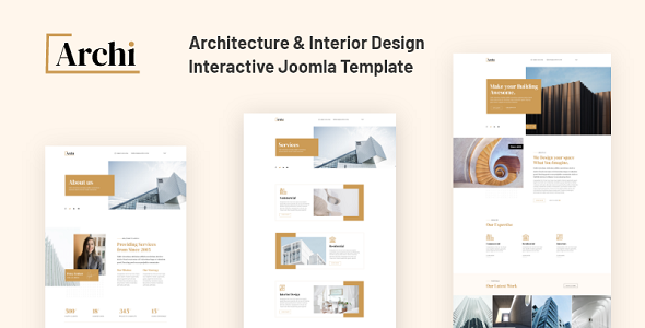 JD Archi - Architecture amp Interior Design Template TFx