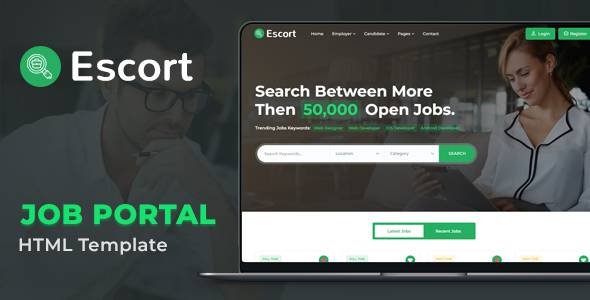 Jobhit - Job Portal HTML Template TFx SiteTemplates