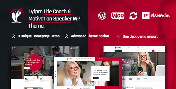 Lyfpro - Life Coach WordPress Theme TFx