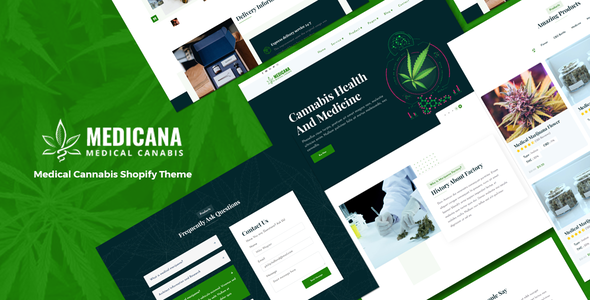 Medicana - Medical Cannabis Shopify Theme TFx