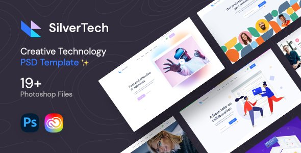 Silvertech - Creative PSD Template TFx