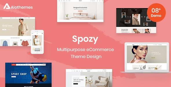 Spozy Magento 2 Theme  RTL Supported TFx