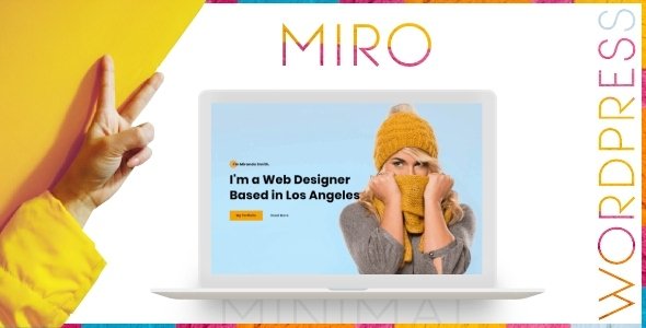 Miro - Personal Portfolio WordPress Theme TFx