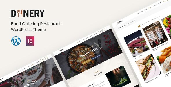 Dinery  Food Delivery Restaurant WordPress Theme TFx