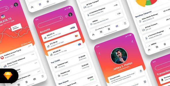 Diologic - E-Wallet Mobile App UI Kit TFx