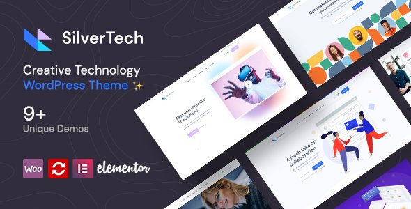 Silvertech - Creative WordPress Theme TFx
