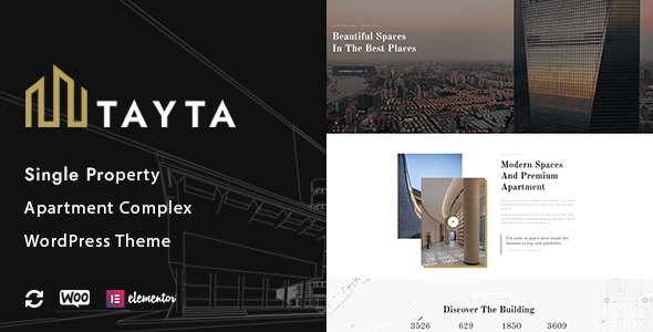 Tayta - Single Property WordPress Theme TFx