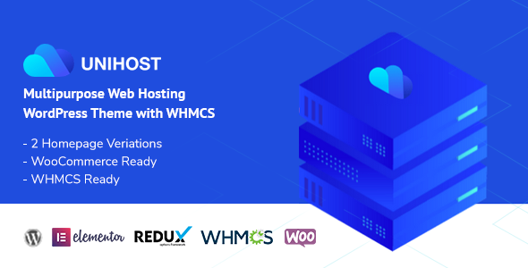 Unihost  Multipurpose Hosting WordPress Theme TFx