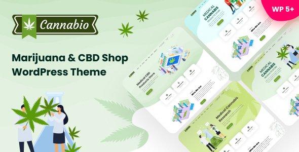 Cannabio - Marijuana and Cannabis WordPress Theme TFx