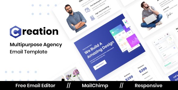 Creation Agency - Multipurpose Responsive Email Template TFx
