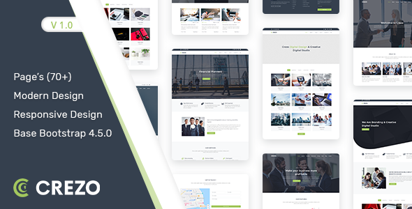 Crezo - Multipurpose HTML5 Template TFx