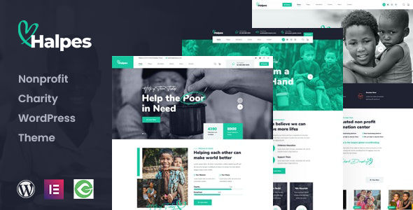 Halpes - Nonprofit Charity WordPress Theme TFx