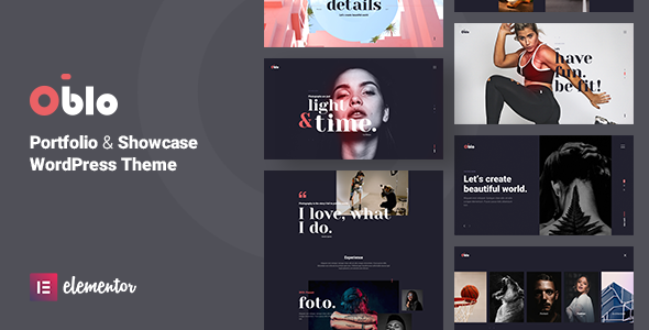 Oblo - Portfolio Showcase WordPress Theme TFx