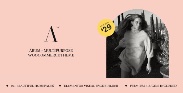 Arum - Multipurpose WooCommerce Theme TFx