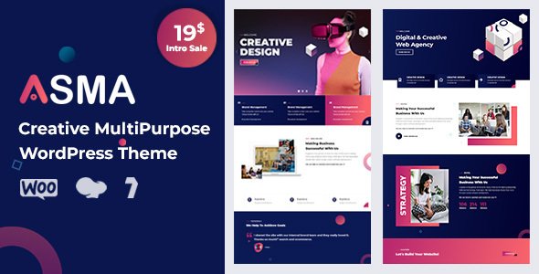 Asma - Creative Agency WordPress Theme TFx