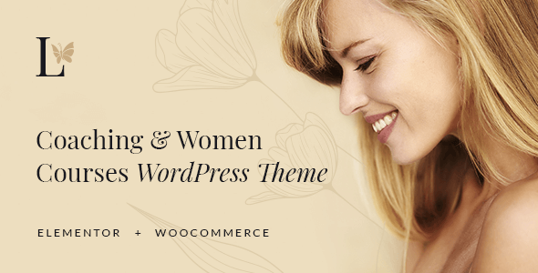 Lissa - Coaching amp Women Courses WordPress Theme TFx